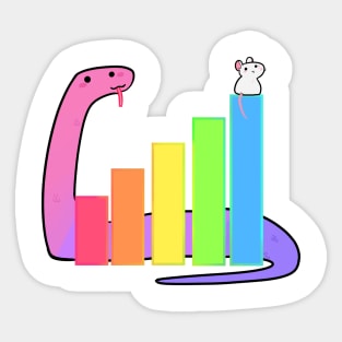 Snakes and Ladders Sticker